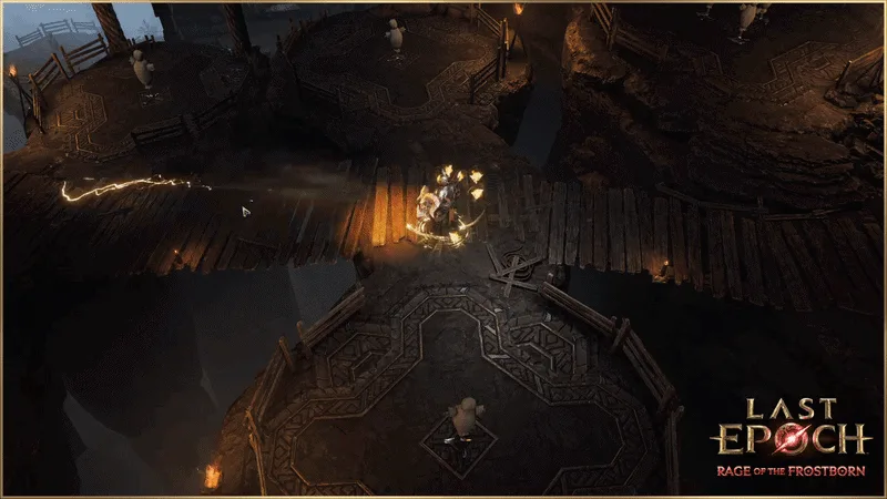 Radiant Lance projecting a beam from the Paladin